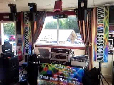 Stourport Marina Pub Disco Set-Up